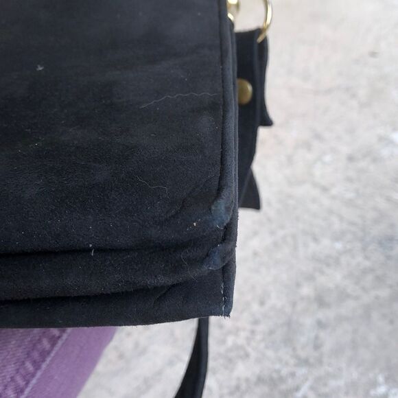 Vintage suede bag - Picture 6 of 8